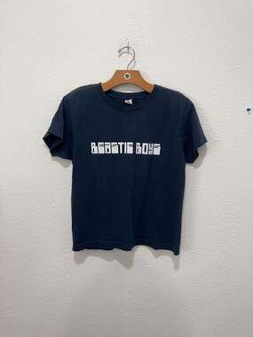 90s Vtg Beastie Boys T-Shirt Live In The Round World Tour Hip Hop Band Jersey L